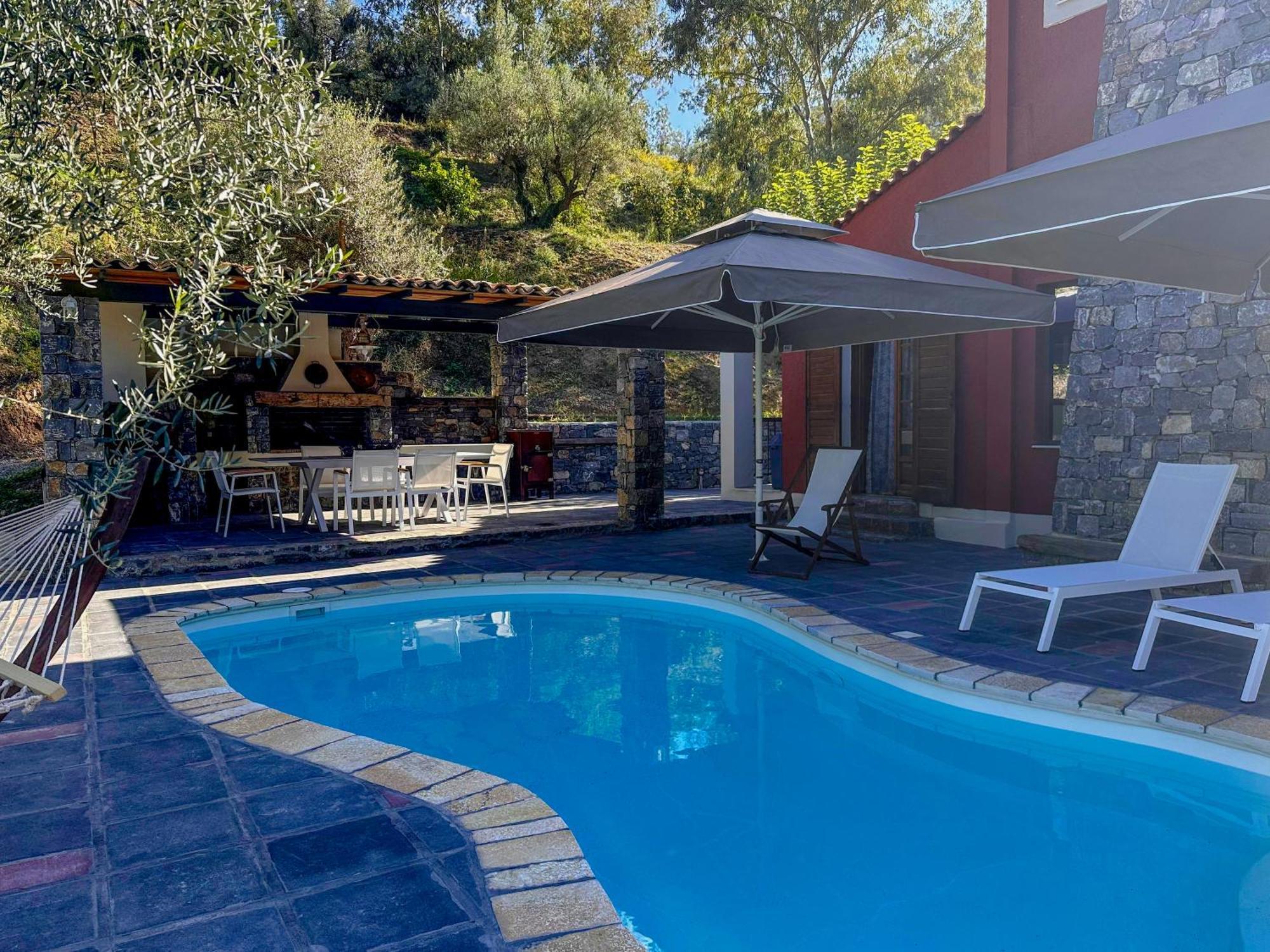 Casa Calma Villa Greece Diakoptó Kültér fotó
